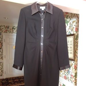Talbots Black Dress-Gorgeous! sz4